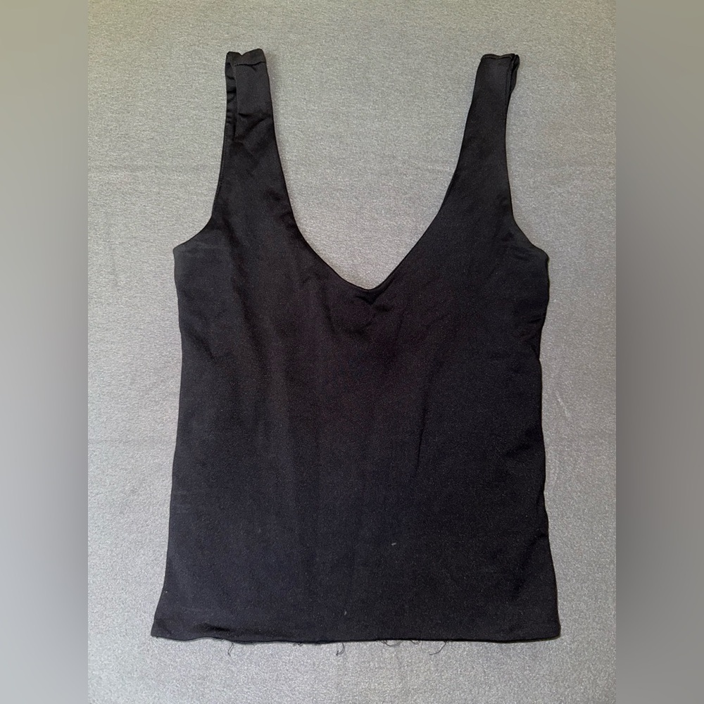 Forever 21 Black Reversible Tank Top/Cami